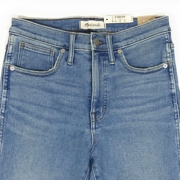 MADEWELL NWT 10" High Rise Skinny Jeans Size 28 - Picture 6 of 11